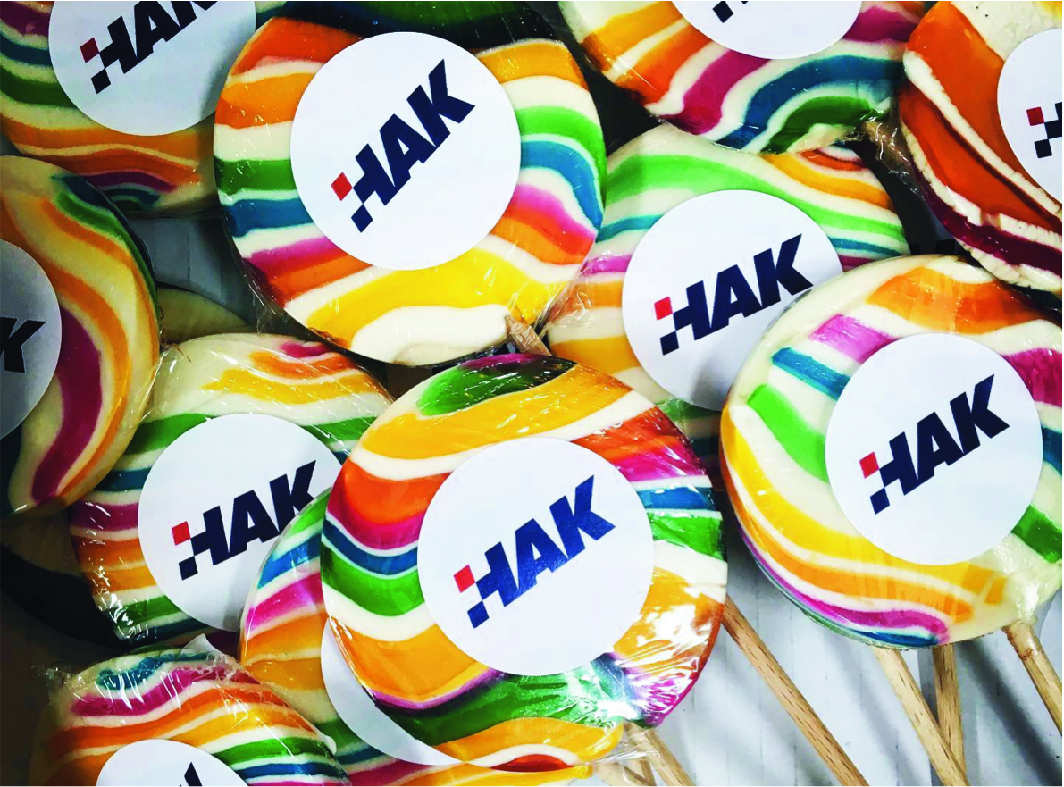 • Promo candy • Company Logo •